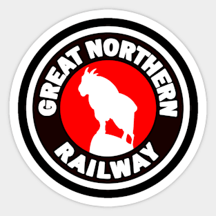 Vintage Great Northern Railway Logo Sticker